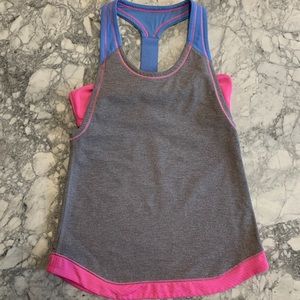 Ivivva Girls Racerback tank size 8